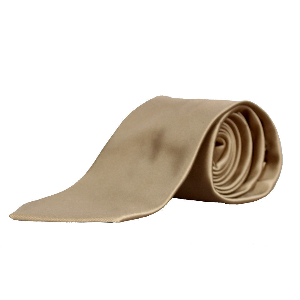 Men's Solid Self-Tie Neck Tie - 3INCHPS -20 Colors - BucheliUSA