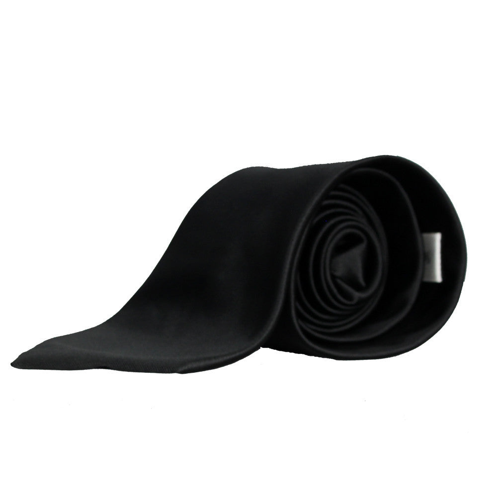Men's Solid Self-Tie Neck Tie - 3INCHPS -20 Colors - BucheliUSA