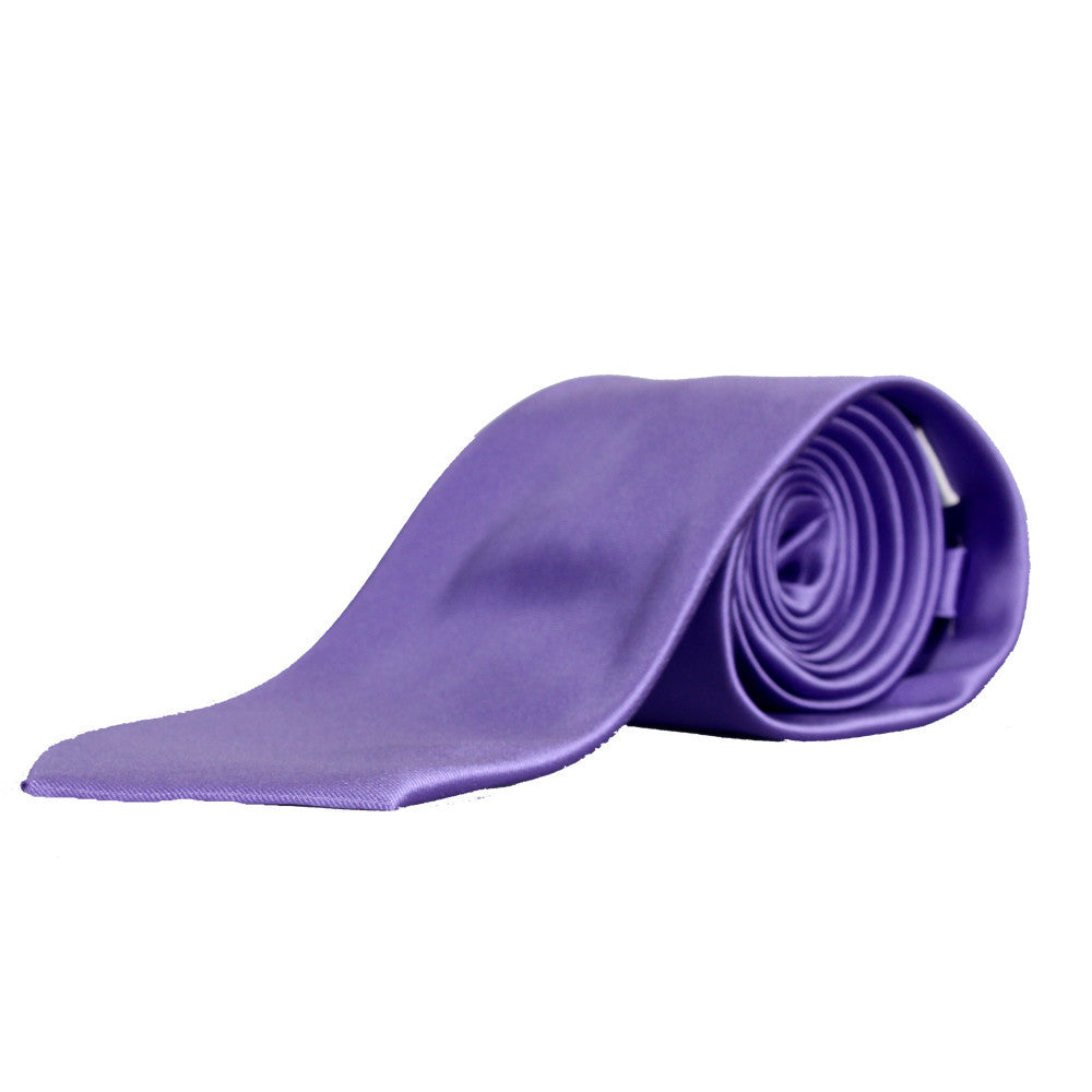 Men's Solid Self-Tie Neck Tie - 3INCHPS -20 Colors - BucheliUSA