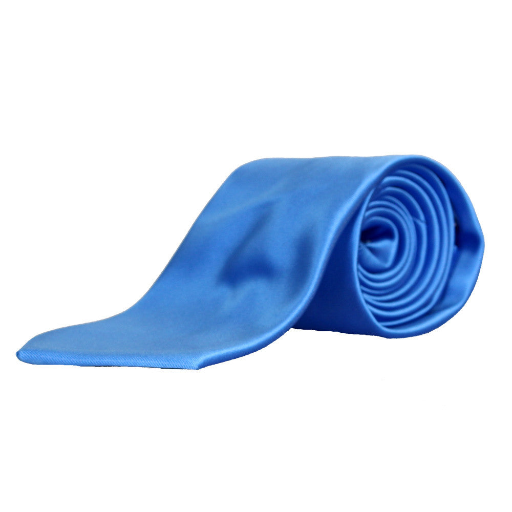 Men's Solid Self-Tie Neck Tie - 3INCHPS -20 Colors - BucheliUSA