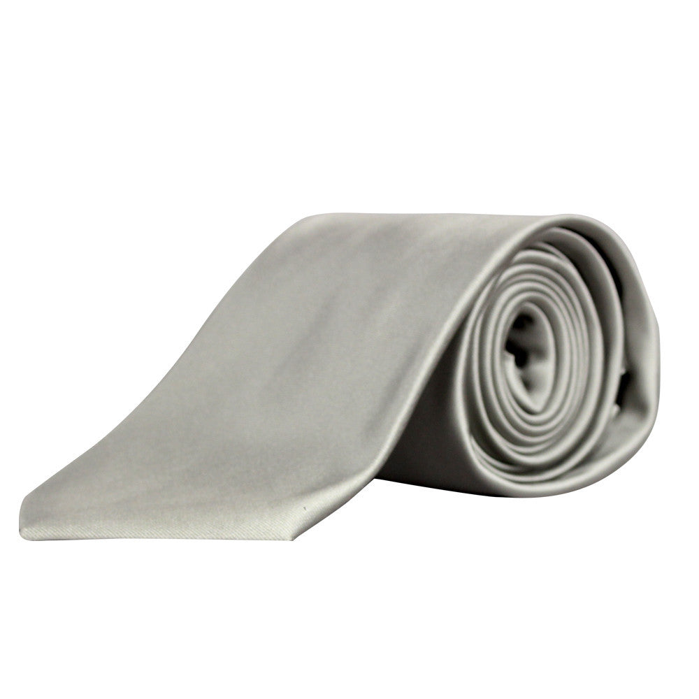 Men's Solid Self-Tie Neck Tie - 3INCHPS -20 Colors - BucheliUSA