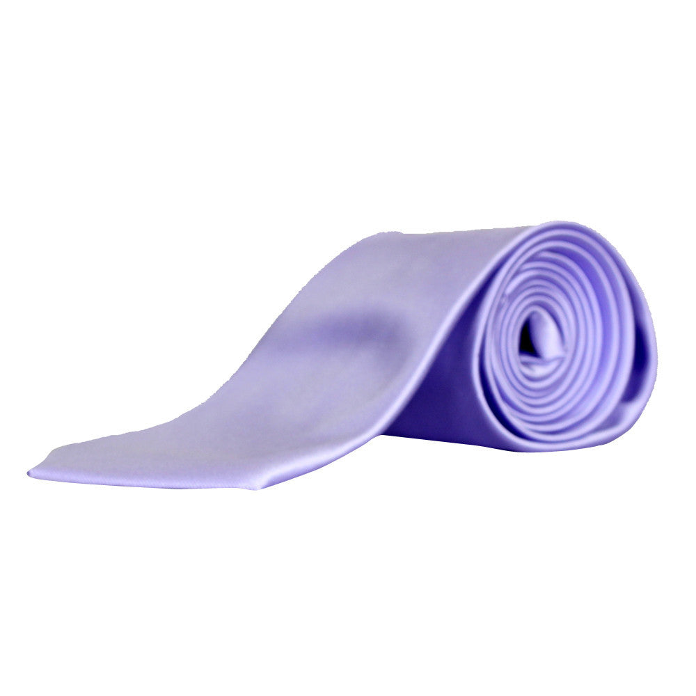 Men's Solid Self-Tie Neck Tie - 3INCHPS -20 Colors - BucheliUSA