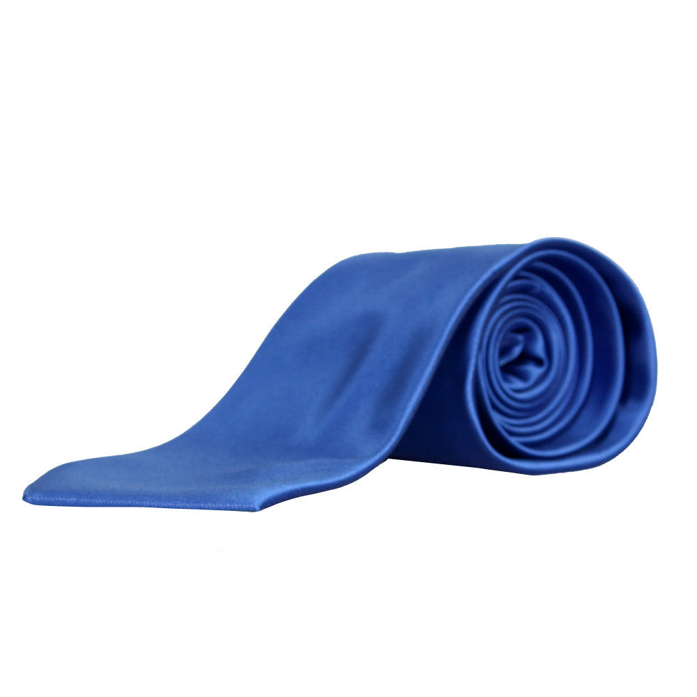 Men's Solid Self-Tie Neck Tie - 3INCHPS -20 Colors - BucheliUSA