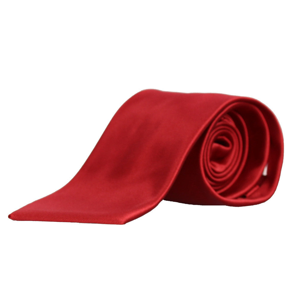 Men's Solid Self-Tie Neck Tie - 3INCHPS -20 Colors - BucheliUSA
