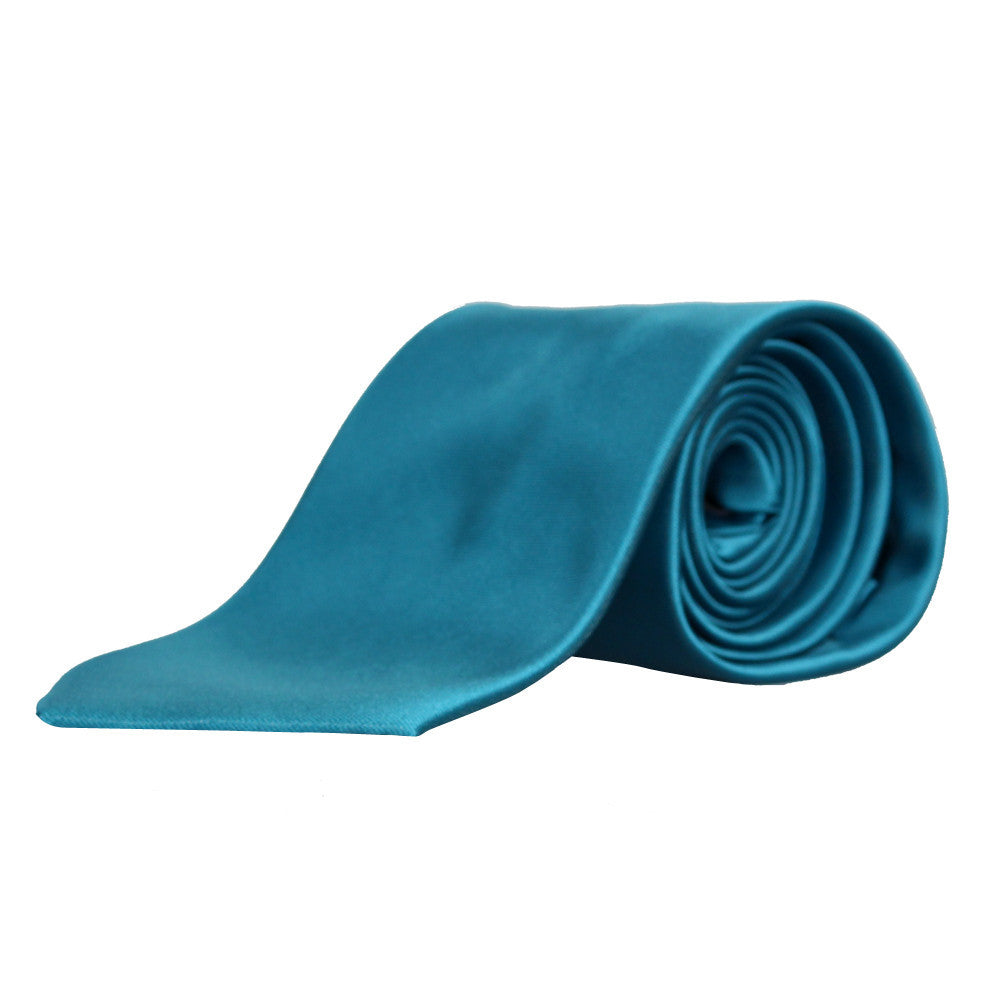 Men's Solid Self-Tie Neck Tie - 3INCHPS -20 Colors - BucheliUSA