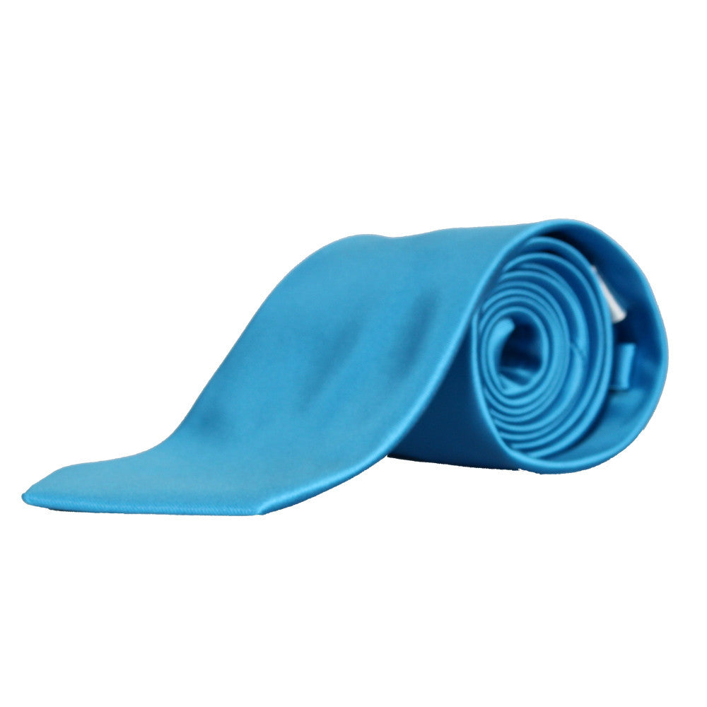 Men's Solid Self-Tie Neck Tie - 3INCHPS -20 Colors - BucheliUSA