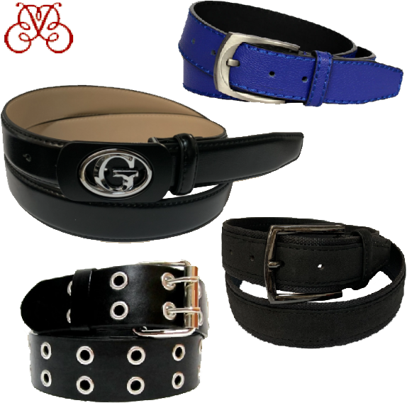 Various types of Leather Belts that go with Men's Formal Shirts this Season