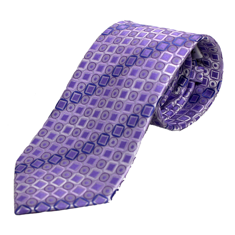 Men's Neck Tie, Pocket Square and Cufflinks Set - Assorted Colors/ Designs - BucheliUSA