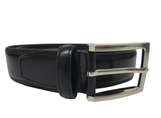 Men's Genuine Leather Dress Belt w/ Stainless Steel Buckle - UB3503