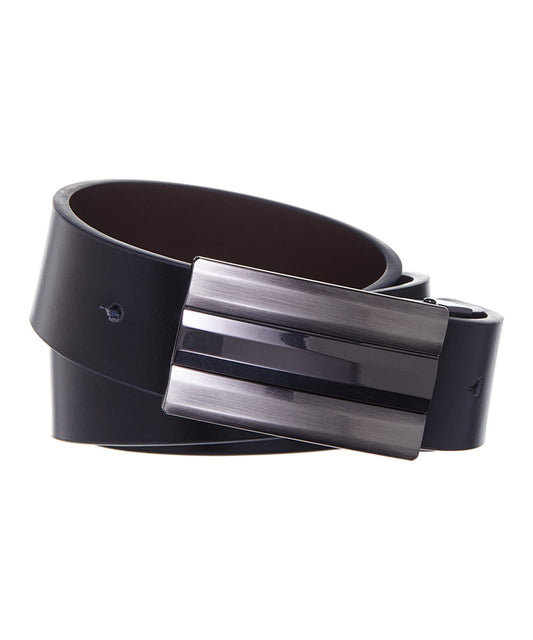 Men's Magnetic Frame Leather Dress Belt - UB811 - BucheliUSA