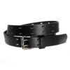 Boy's 3 Pack - Black Leather Belts - BK3P01 - BucheliUSA