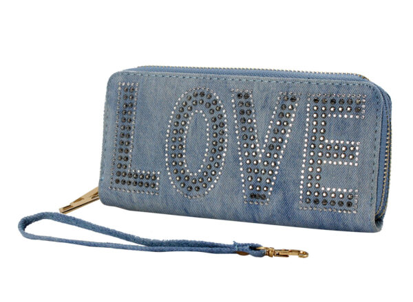 "Love" Beaded Clutch - WALVST106 - BucheliUSA